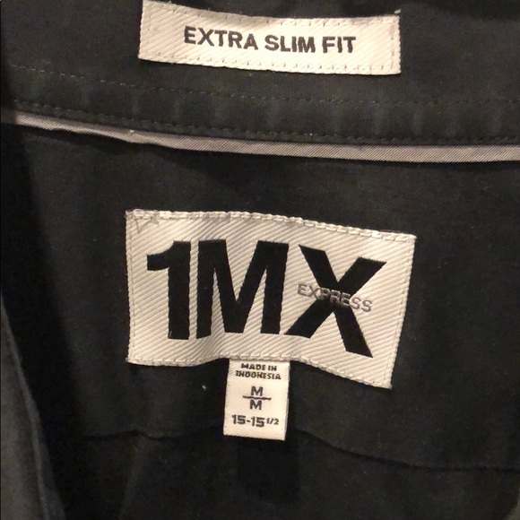 Express Men’s 1MX Dress Shirt - Picture 5 of 5